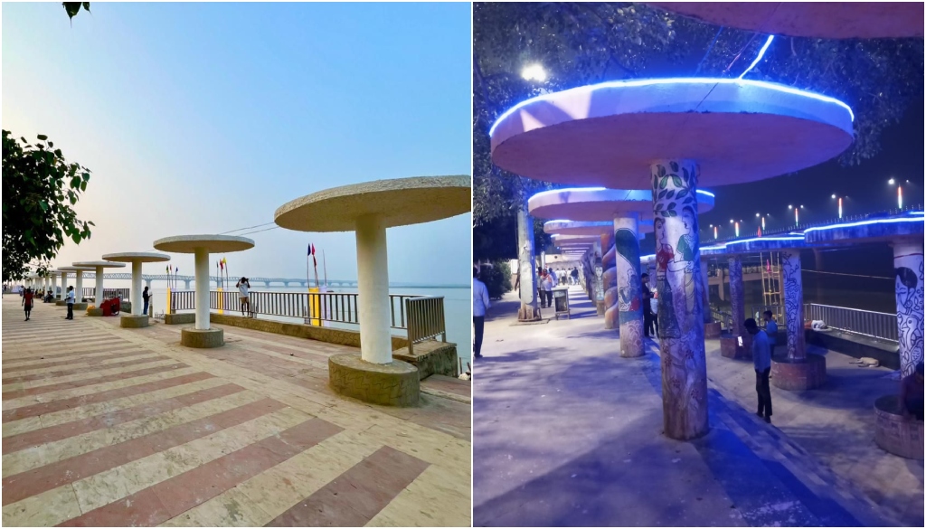 Patna Ghats Ready for Chhath: Hot Air Balloons to Guide Devotees, Deepotsav and Ganga Aarti Planned