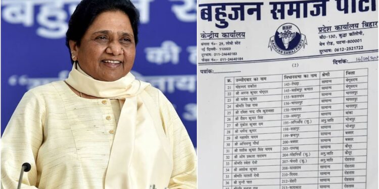 Bihar Election 2025: BSP Releases Second List of 48 Candidates, Expands Presence Across Key Districts