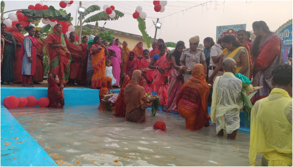 Chhathi Maiya’s Songs Resonate in Nawada Jail as Inmates Celebrate the Mahaparva with Devotion