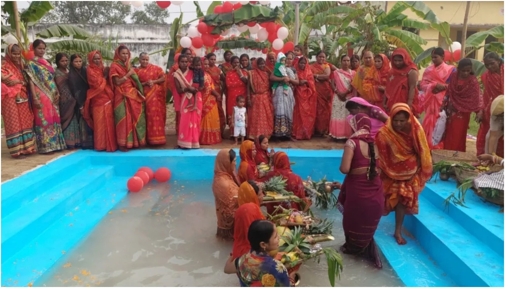 Chhathi Maiya’s Songs Resonate in Nawada Jail as Inmates Celebrate the Mahaparva with Devotion