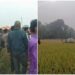 BJP Leader Brijbhushan Sharan Singh Narrowly Escapes as Helicopter Makes Emergency Landing in Paddy Field Due to Bad Weather