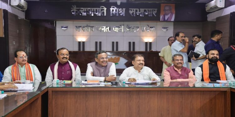 BJP Concludes Marathon Meetings, Candidate List Sealed for Bihar Elections