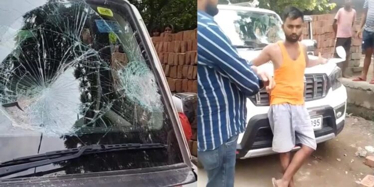 Bihar Elections: Campaign Violence Erupts in Bhojpur as Jan Suraaj Candidate's Convoy Attacked