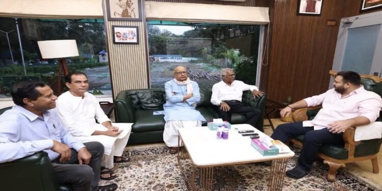 CPI Submits List of 24 Seats to Tejashwi; D Raja Demands ‘Respectable Share’ as Seat Tensions Rise in Grand Alliance