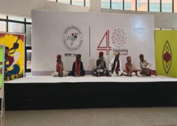 SPIC MACAY Brings Rajasthan’s Folk Splendour to Life at NIFT Patna