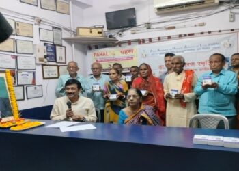 Free Hearing Aids Distributed to 17 Patients in Patna Under Dr K.K. Sharan Memorial Health Camp