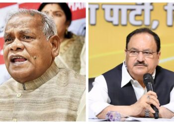 Bihar Elections: Jitan Ram Manjhi Submits 15-Seat Ultimatum to JP Nadda Amid Tussle with Chirag Paswan