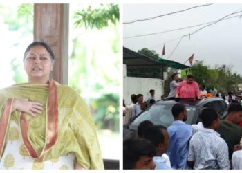 Misa Bharti Campaigns for Brother Tejashwi in Raghopur, Appeals for ‘Love and Blessings’ from Voters
