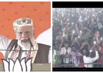 Bihar Elections: PM Modi Weaponizes Mobile Flashlights to Attack RJD's 'Lantern' in Samastipur Rally