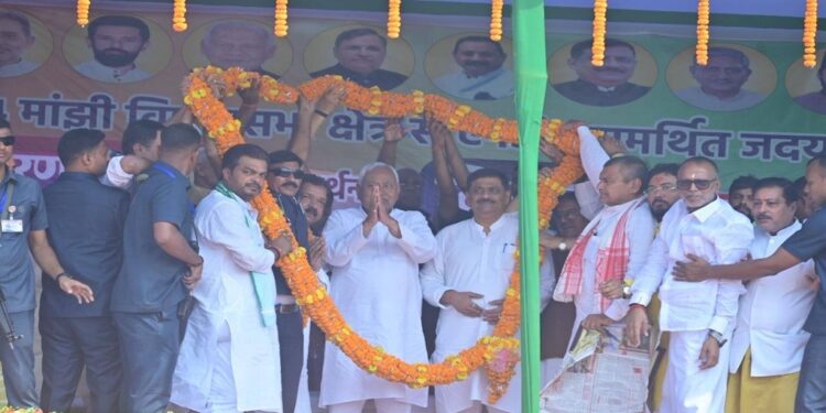 Bihar Elections: CM Nitish Kumar Rakes Up Pre-2005 'Era of Fear' in Saran Rallies