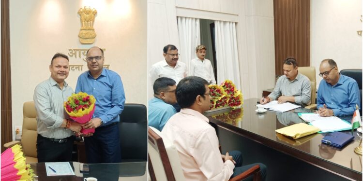 Animesh Kumar Parashar Takes Charge as Patna Divisional Commissioner, Promises Fair and Transparent Elections