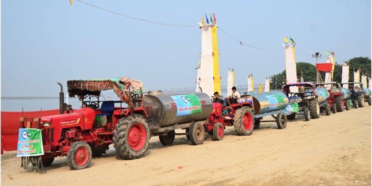 Patna Municipal Corporation to Deliver Holy Ganga Water to Devotees’ Homes During Chhath Festival