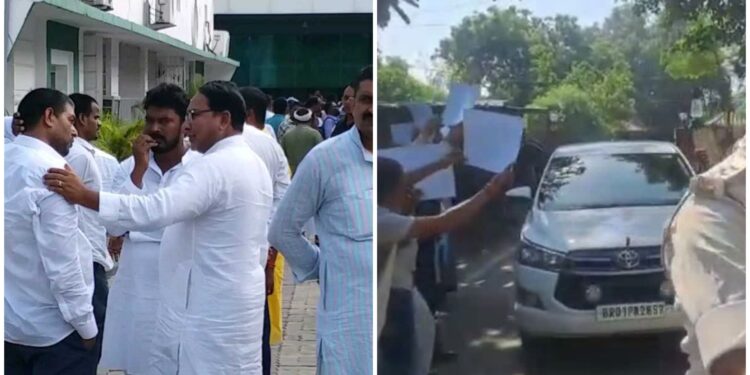 Bihar Election 2025: Lalu Yadav Faces Party Revolt As Supporters Block His Car In Patna