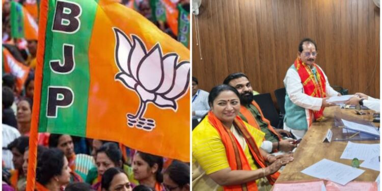 Bihar Elections 2025: Deputy CM Vijay Kumar Sinha Files Nomination From Lakhisarai For Sixth Term Amid BJP Show Of Strength