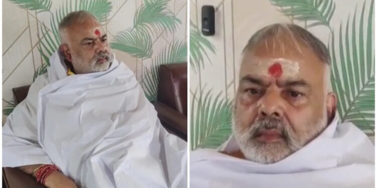 Bihar Elections 2025: Denied BJP Ticket, Araria Leader Ajay Jha Wraps Himself in Shroud, Says “Let the Party Take My Sacrifice”