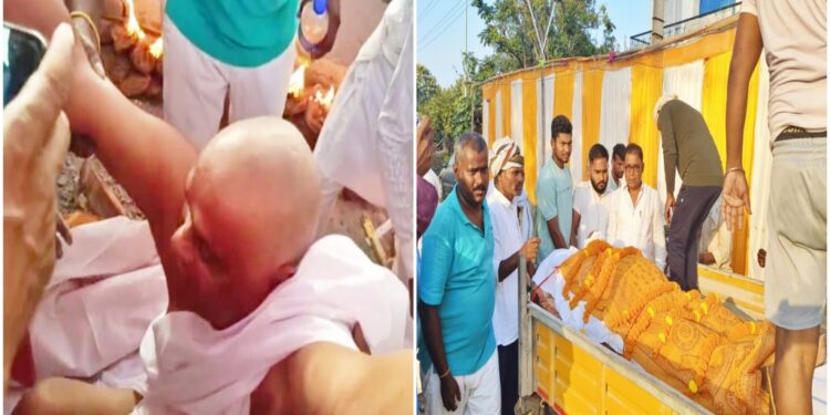 Retired Air Force Officer Takes His ‘Final Journey’ Alive, Builds Cremation Ground for Villagers