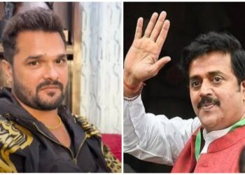 "‘I Want to Ask Ravi Bhaiya…’: Khesari Lal Yadav Fires Sharp Shots at Ravi Kishan in Bihar Election Clash"