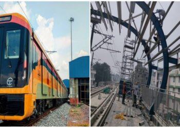Underground Metro Construction Begins Between Patna Junction And Rukunpura, Fencing Work Underway On Bailey Road