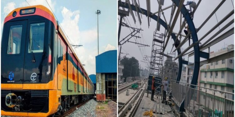 Underground Metro Construction Begins Between Patna Junction And Rukunpura, Fencing Work Underway On Bailey Road