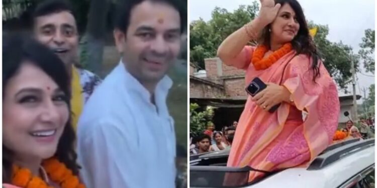 Tej Pratap’s Secret Weapon? Bhojpuri Actress Pakhi Hegde Joins Bihar Election Battle