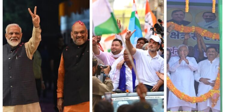Modi, Shah, Rahul, and Nitish to Campaign Today with Just a Week to Go for First Phase of Bihar Elections