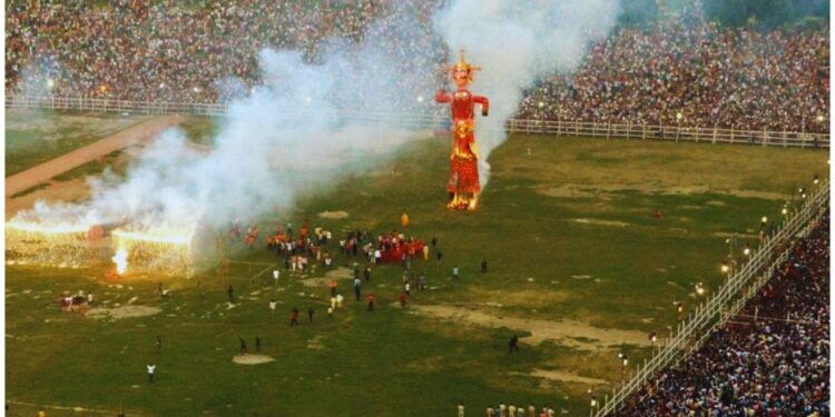 Patna’s Gandhi Maidan Set for Ravan Dahan Today with Traffic Curbs, Hospital Alert and VVIP Presence