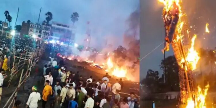 Dussehra 2025: Thousands Gather in Mokama and Paliganj to Witness Effigy Burnings of Ravana, Kumbhakarna, and Meghnath