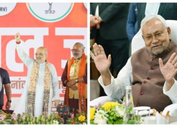 Amit Shah Confirms Nitish Kumar as NDA’s CM Face in Bihar; Says ‘No Vacancy in Patna or Delhi’