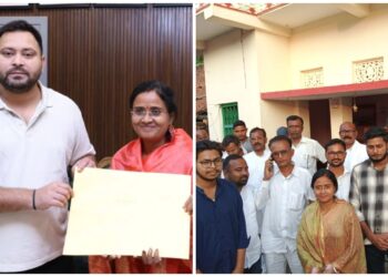 Tejashwi Yadav Bets Again on Ashok Mahto’s Wife: A New Clash of Strongmen in Bihar’s Warisliganj