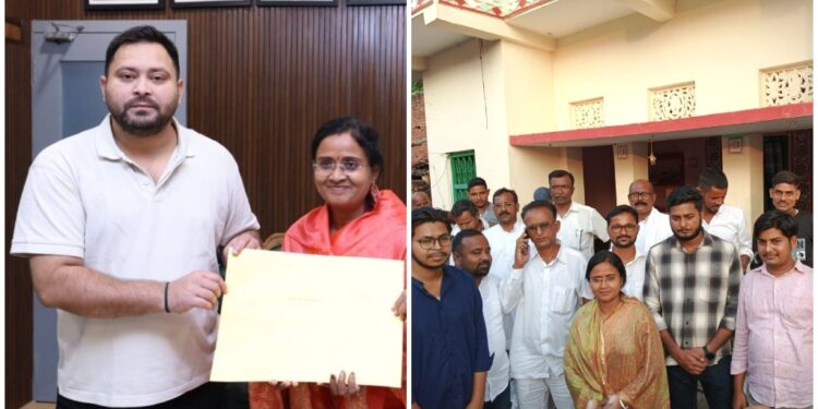 Tejashwi Yadav Bets Again on Ashok Mahto’s Wife: A New Clash of Strongmen in Bihar’s Warisliganj