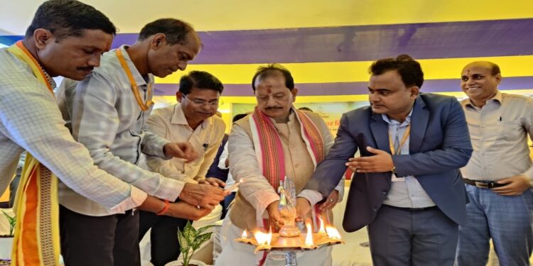 Deputy CM Vijay Kumar Sinha Launches Four Major Agricultural Development Projects in Lakhisarai