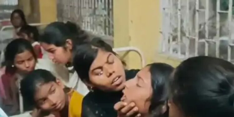 eye irritation due to bhasm in bihar