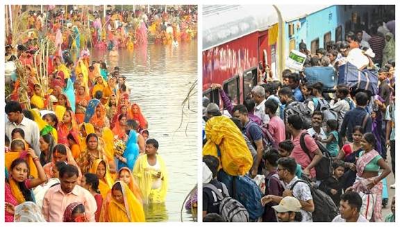 “Chhath Travel Made Safe: Railways Rolls Out Crowd Control and Safety Measures for Devotees”