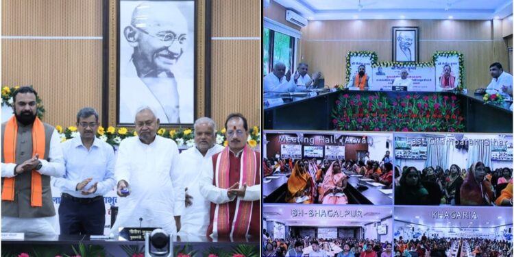 Bihar Chief Minister Transfers Rs 2,100 Crore to 2.1 Million Women Under Employment Scheme
