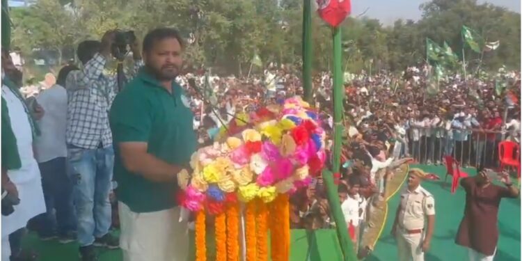 Bihar Elections 2025: ‘Formation of Government Will End the Great Jungle Raj,’ Says Tejashwi Yadav in Jamui