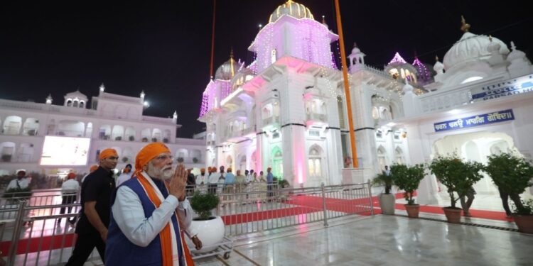 PM Modi Visits Takhat Sri Harimandir Ji Patna Sahib, Calls Sikh Gurus’ Teachings “Divine Inspiration”
