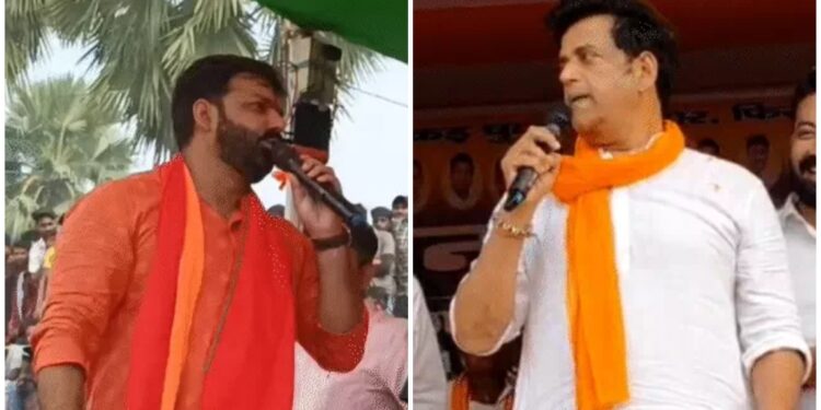 Bihar Election 2025: Pawan Singh’s Slip, Amrapali Sings, and Elderly Man Dies at Ravi Kishan’s Bihar Rally