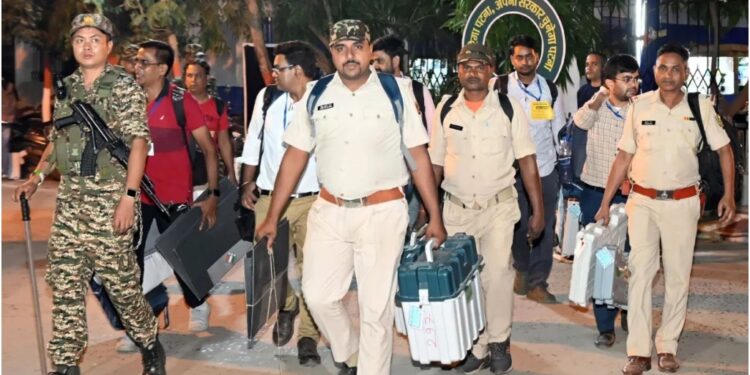 Bihar Elections 2025: First Phase of Voting Peaceful, Action Taken Against 1,415 Individuals