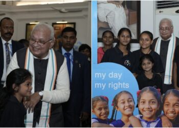 Raj Bhawan Marks World Children’s Day With Call to Prioritise Children’s Rights and Voices