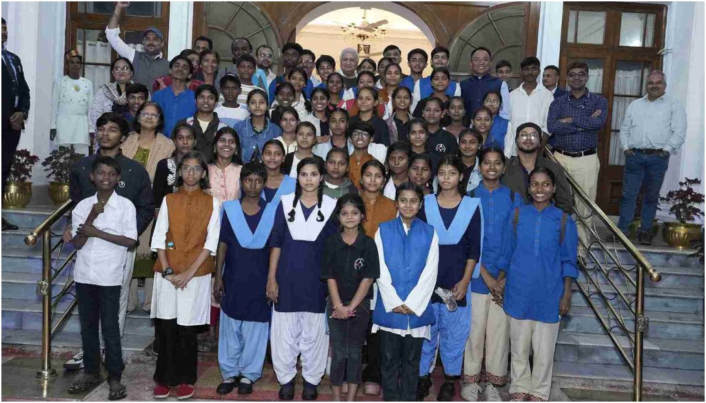 Raj Bhawan Marks World Children’s Day With Call to Prioritise Children’s Rights and Voices