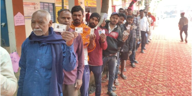 Bihar Elections 2025 Phase 2: 14.55% Voter Turnout Recorded by 9am; Gaya Leads, Madhubani Trails