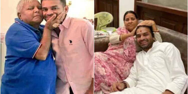 Tej Pratap Yadav Alleges Mental Harassment of Lalu and Rabri, Seeks Help from Central Government