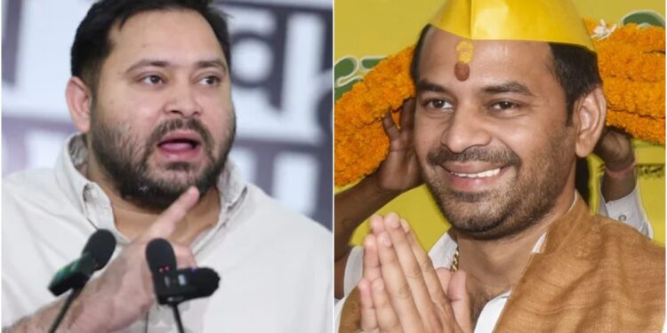 Tej Pratap Yadav Warns Tejashwi: ‘It Won’t Take Long to Drop from 25 to 5’ and Critiques RJD Leadership