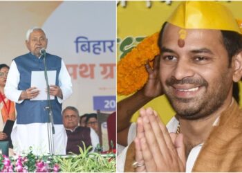 Tej Pratap Yadav Congratulates CM Nitish Kumar, Says ‘Dreams of 14 Crore People Will Be Fulfilled’