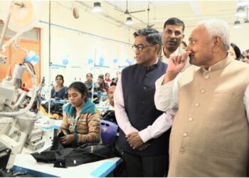 Nitish Kumar, Hajipur, Bihar Industry, Shoe Export, Russia Trade, Industrial Development, Britannia Factory