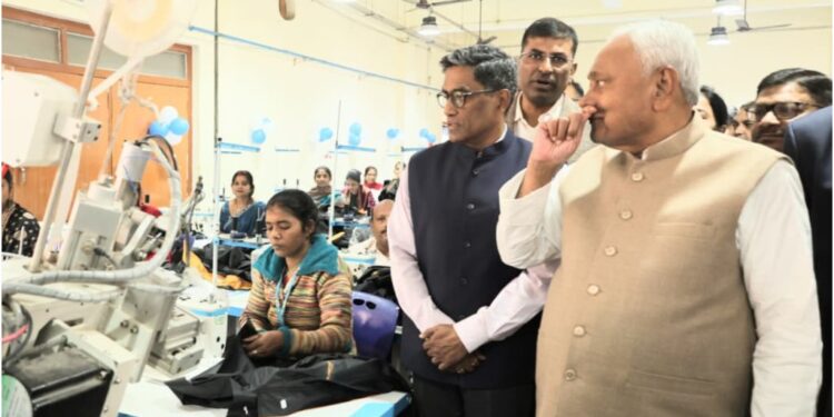 Nitish Kumar, Hajipur, Bihar Industry, Shoe Export, Russia Trade, Industrial Development, Britannia Factory