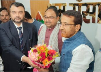 Sanjay Singh ‘Tiger’ Takes Charge as Bihar’s Labor Resources Minister, Aims to Connect Youth and Workers with Welfare Schemes