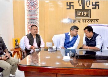 Nitin Nabin Takes Charge, Sets Goal to Make Bihar’s Rural and Urban Areas Smooth, Well-Organised and Beautiful