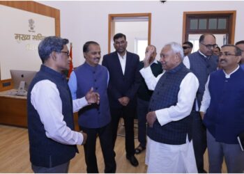CM Nitish Kumar Inspects Bihar Chief Secretariat, Calls for Efficiency and Campus Upkeep
