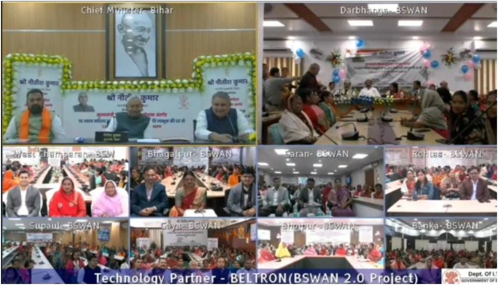 Bihar Chief Minister Transfers Rs 10,000 to Accounts of 10 Lakh Women Under Employment Scheme